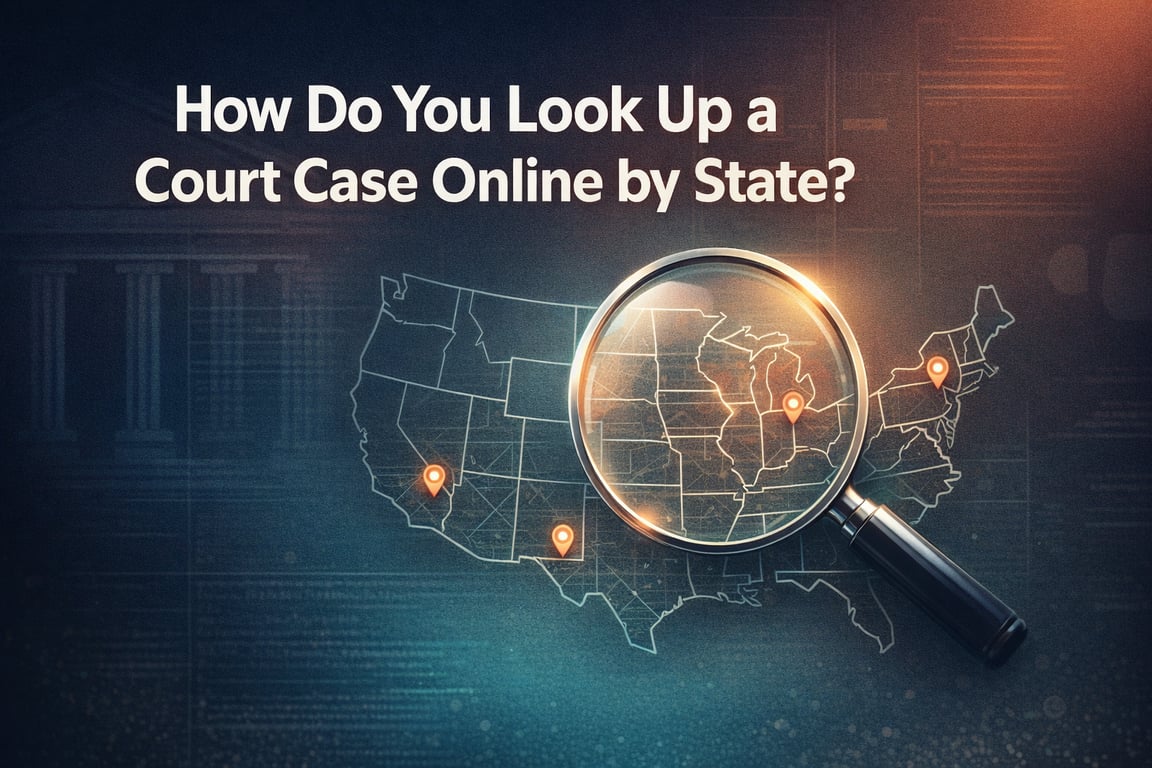 How Do You Look Up a Court Case Online by State?