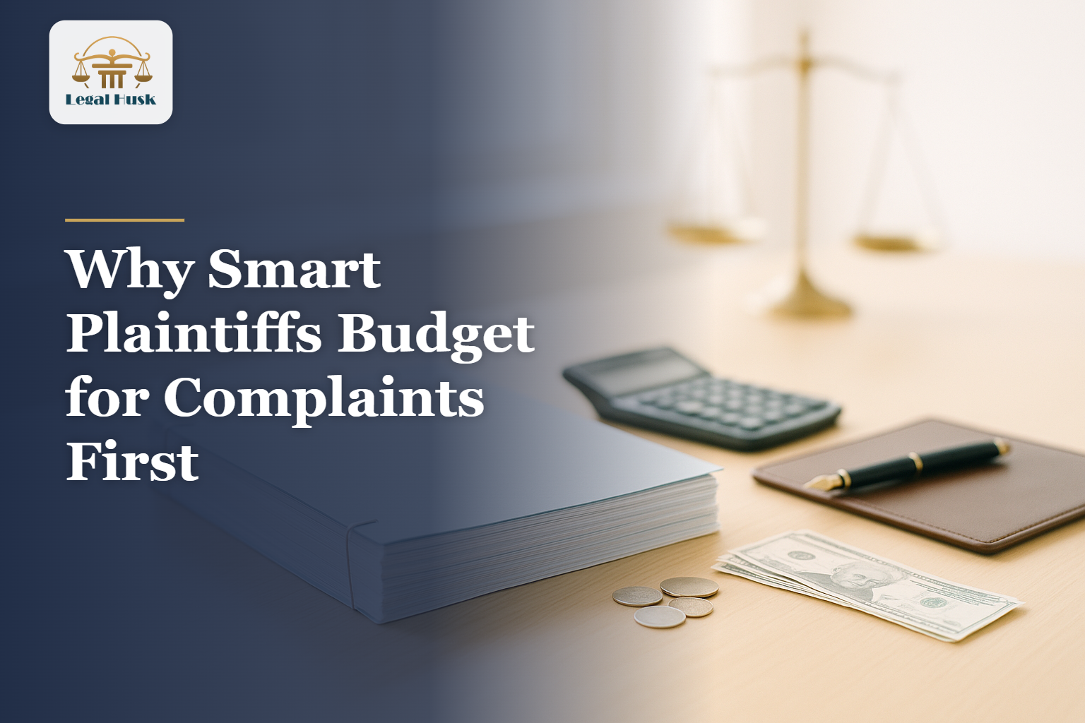 Why Smart Plaintiffs Budget for Complaints First