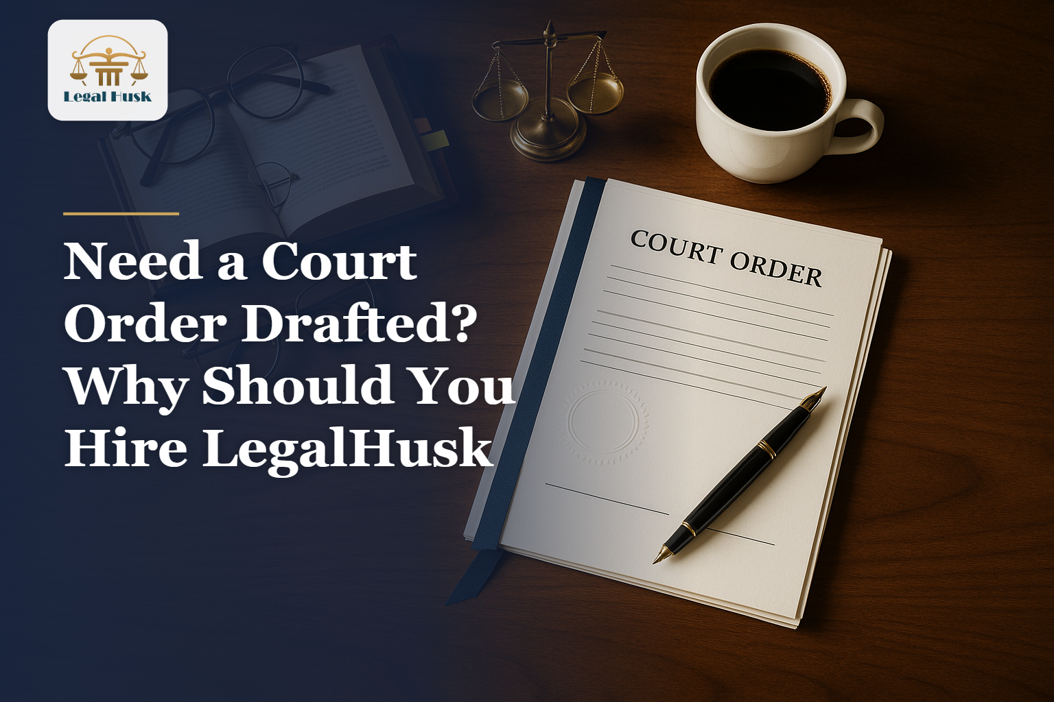 Need a Court Order Drafted? Why Should You Hire LegalHusk Legal Drafters?