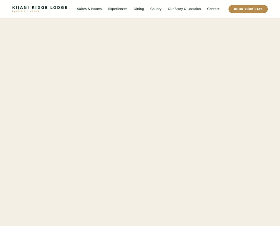 Kijani Header component