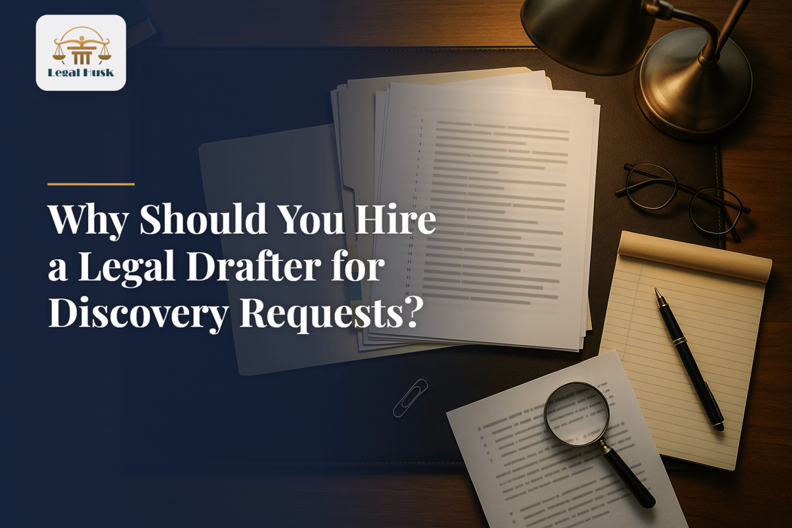 Why Should You Hire a Legal Drafter for Discovery Requests?
