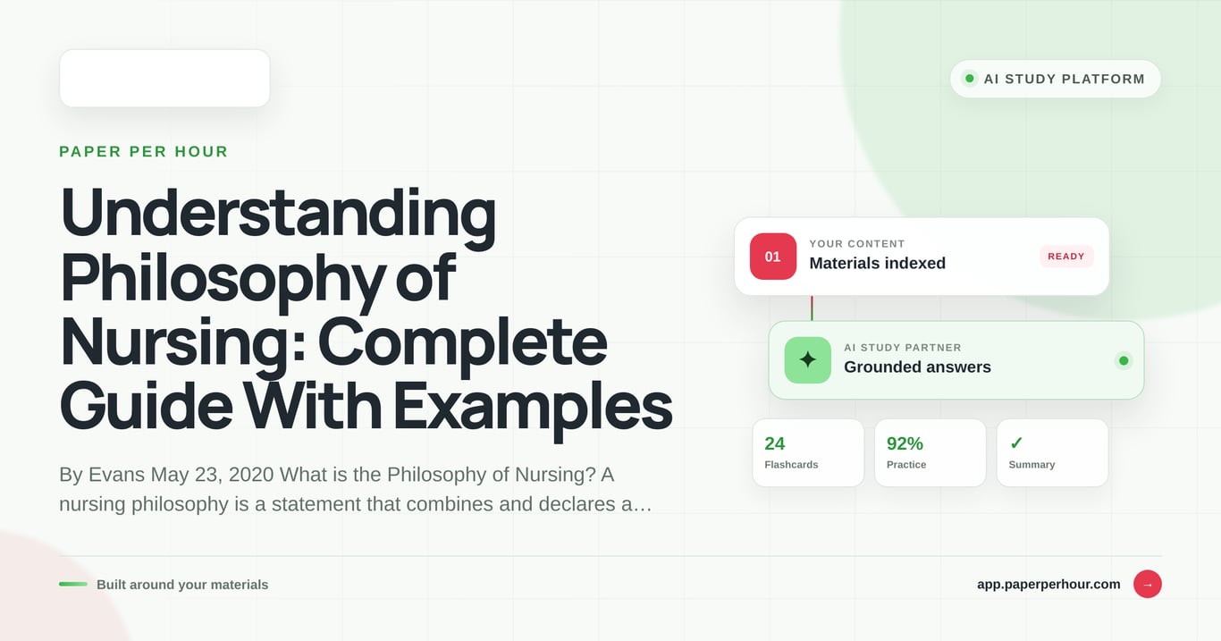 Understanding Philosophy of Nursing: Complete Guide With Examples