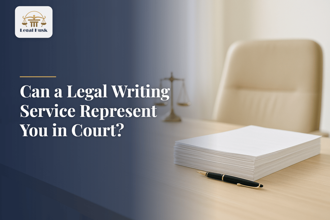 Can a Legal Writing Service Represent You in Court?