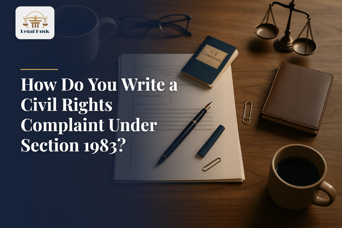 How Do You Write a Civil Rights Complaint Under Section 1983?
