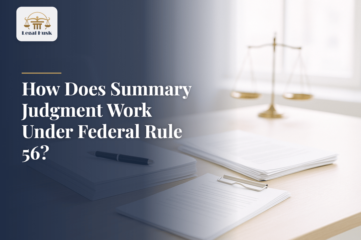 How Does Summary Judgment Work Under Federal Rule 56?