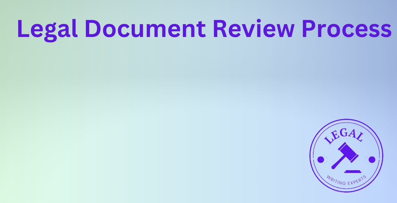 Legal Document Review Process