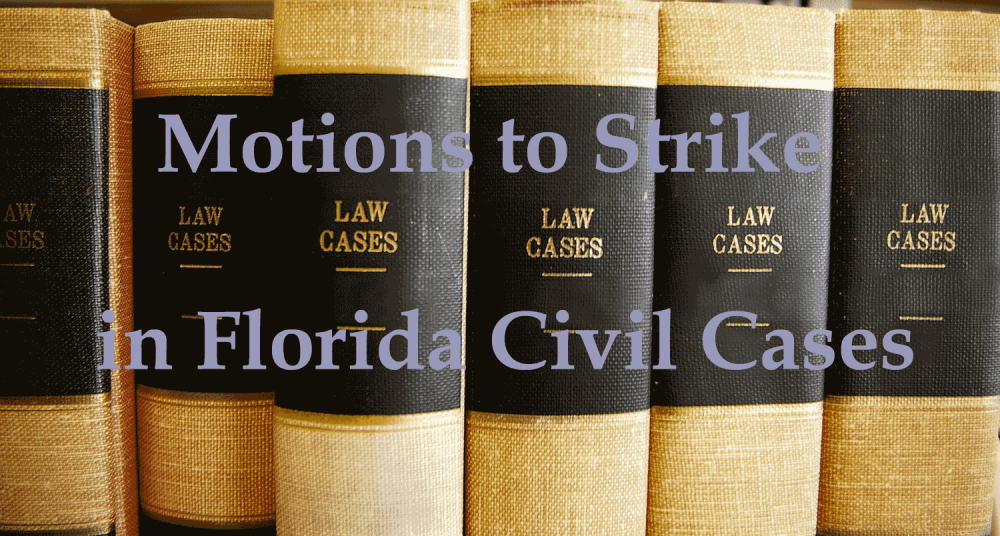 Order a Motion to Strike Online with Legal Husk