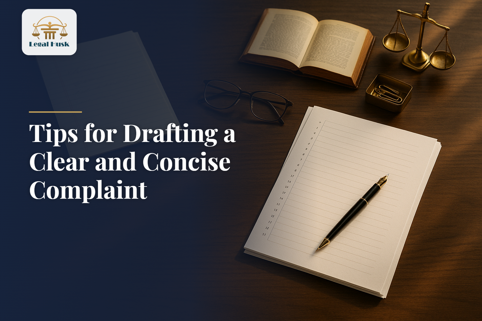 Tips for Drafting a Clear and Concise Complaint