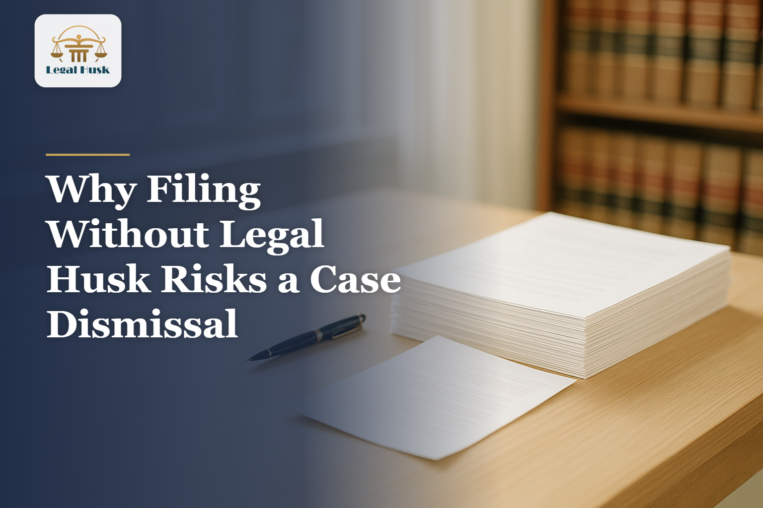 Why Filing Without Legal Husk Risks a Case Dismissal