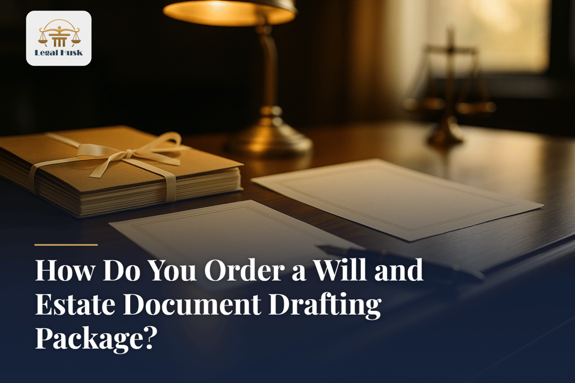 How Do You Order a Will and Estate Document Drafting Package?