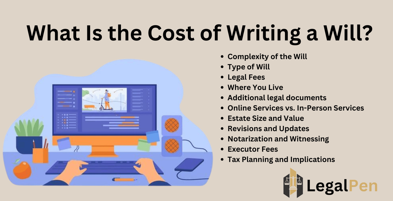 How Much Does It Cost to Make a Will?