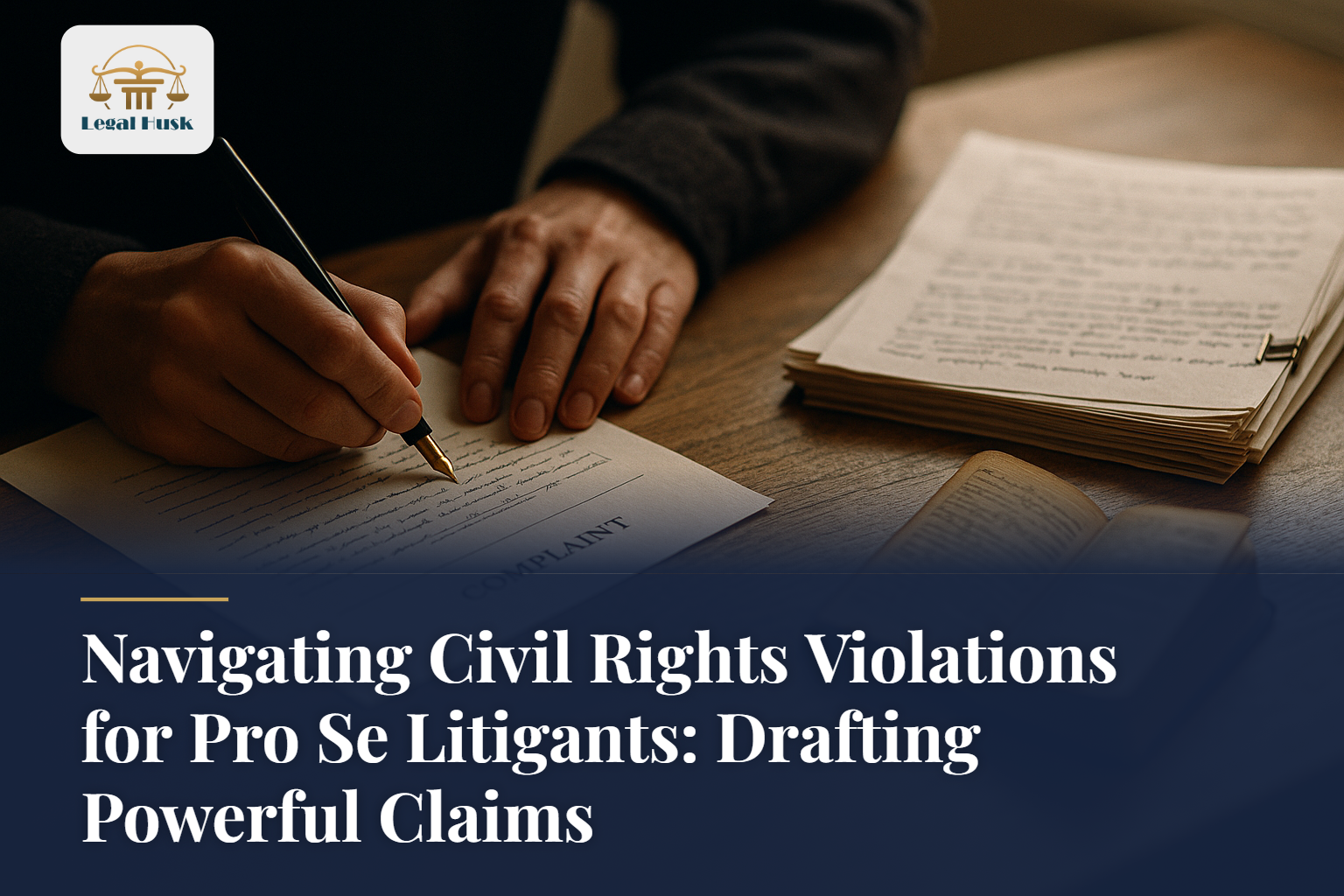 Navigating Civil Rights Violations for Pro Se Litigants: Drafting Powerful Claims
