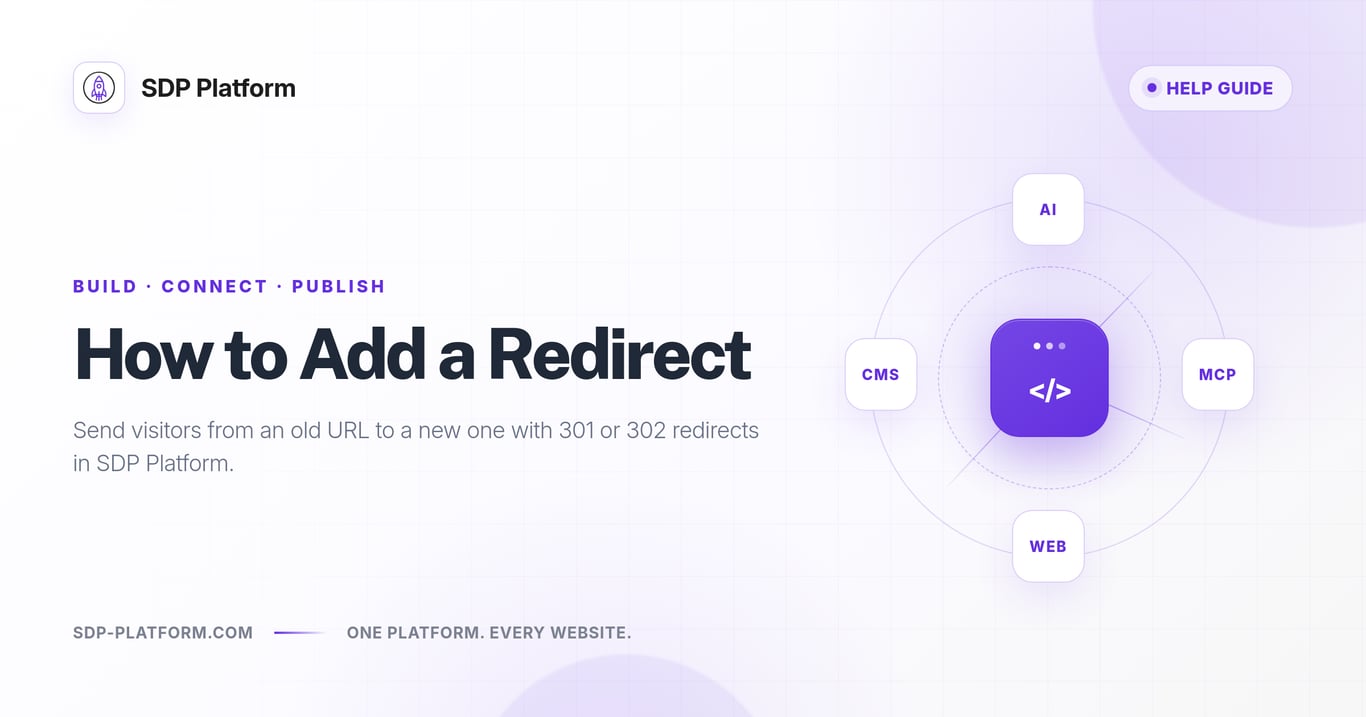 How to Add a Redirect