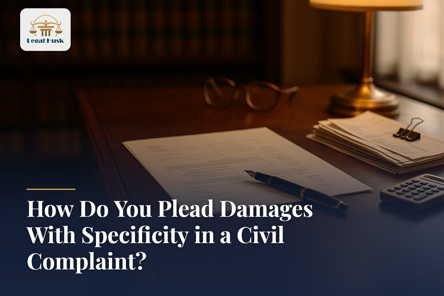 How Do You Plead Damages With Specificity in a Civil Complaint?