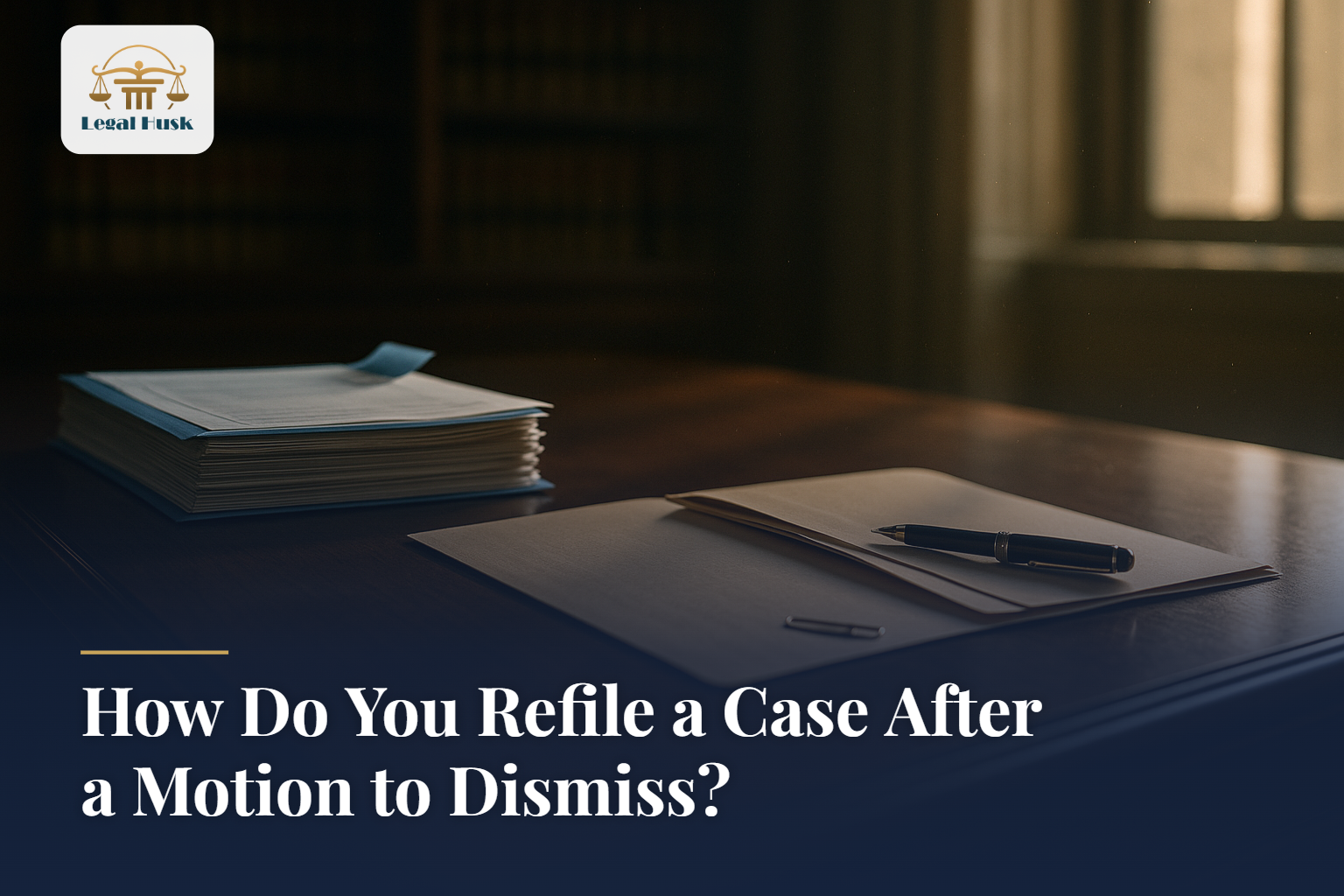 How Do You Refile a Case After a Motion to Dismiss?