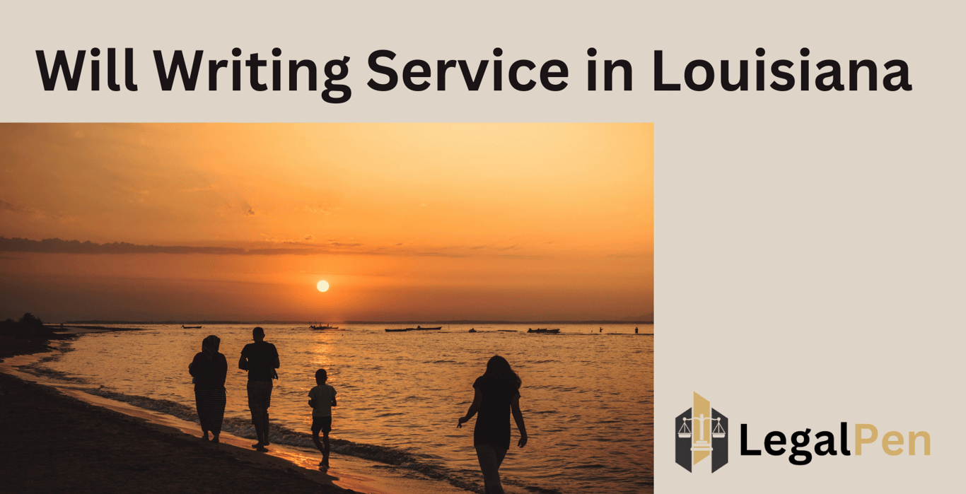 Will Writing Service in Louisiana