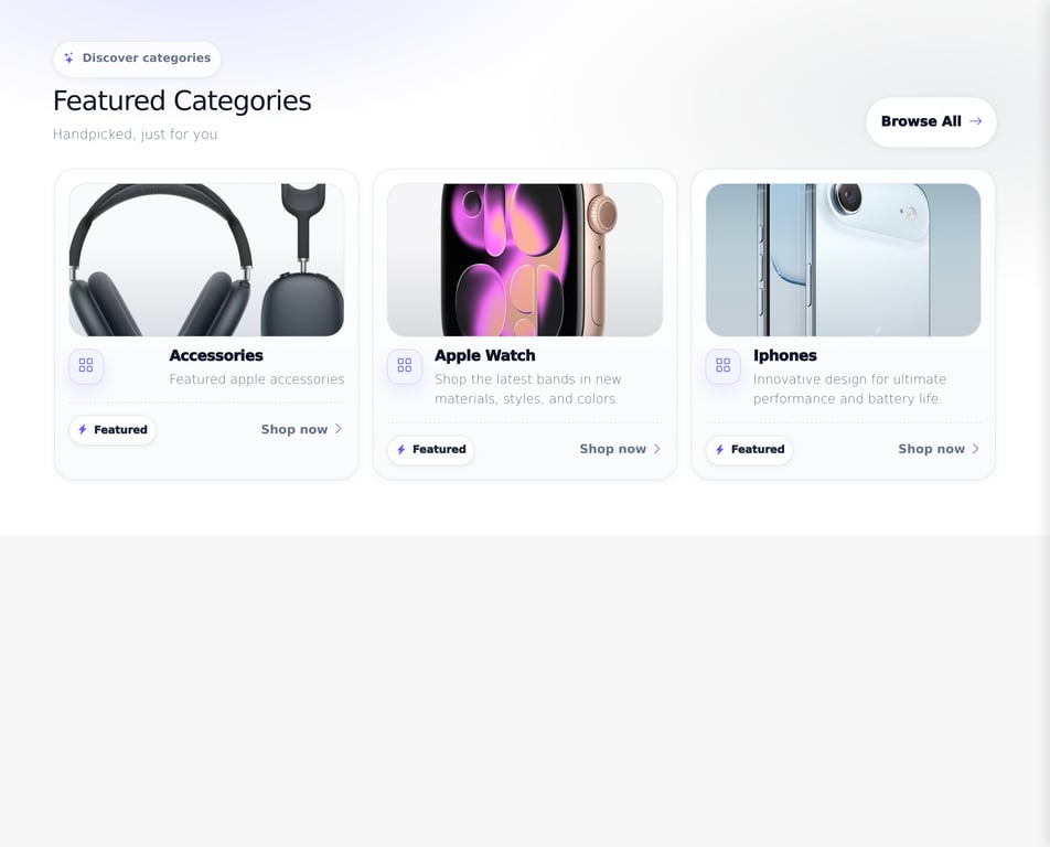 Product Categories Grid Copy