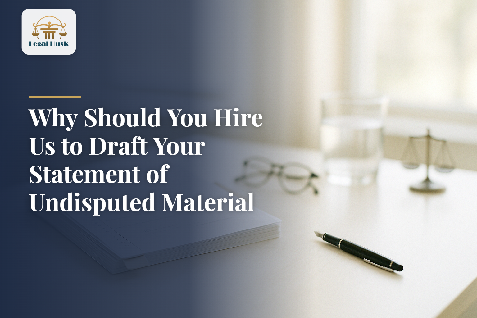 Why Should You Hire Us to Draft Your Statement of Undisputed Material Facts?