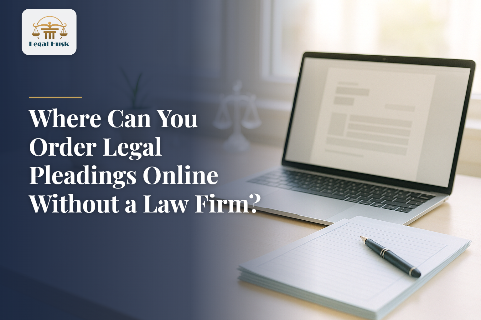 Where Can You Order Legal Pleadings Online Without a Law Firm?