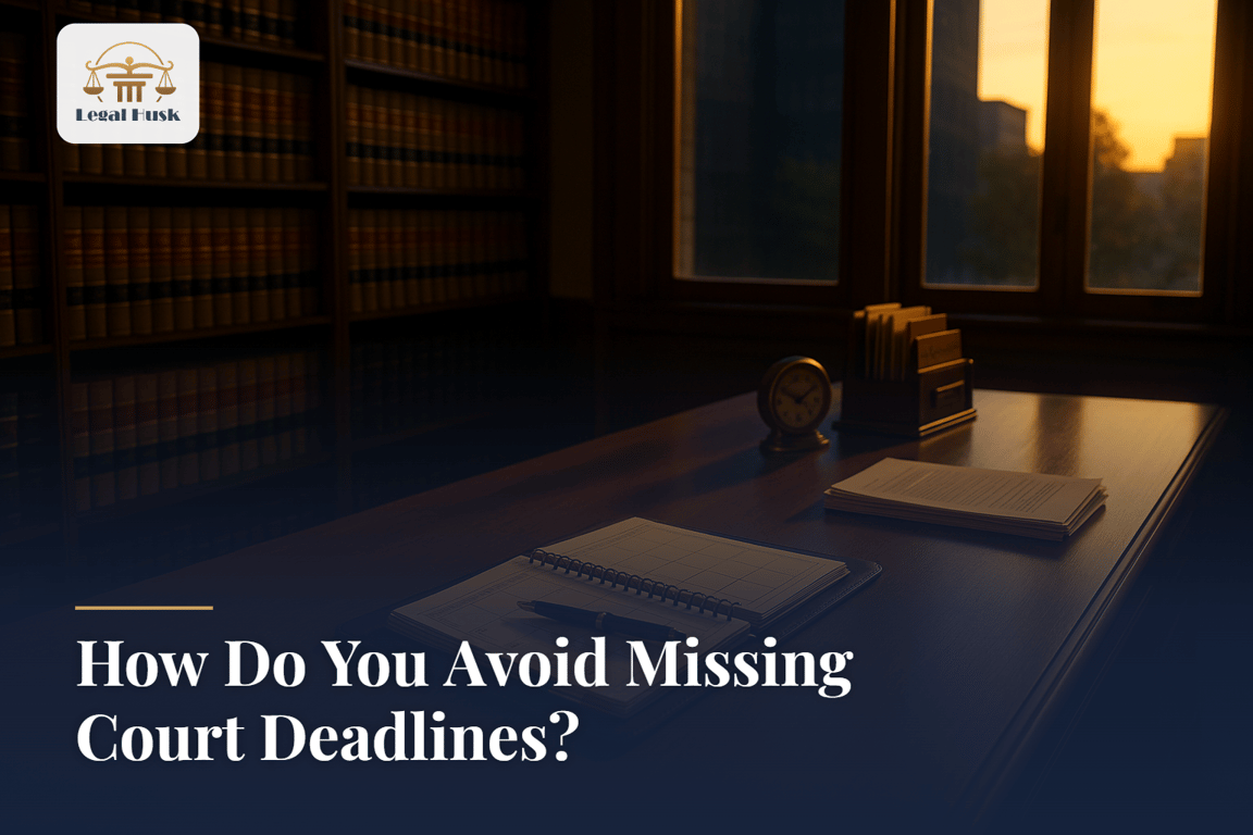 How Do You Avoid Missing Court Deadlines?