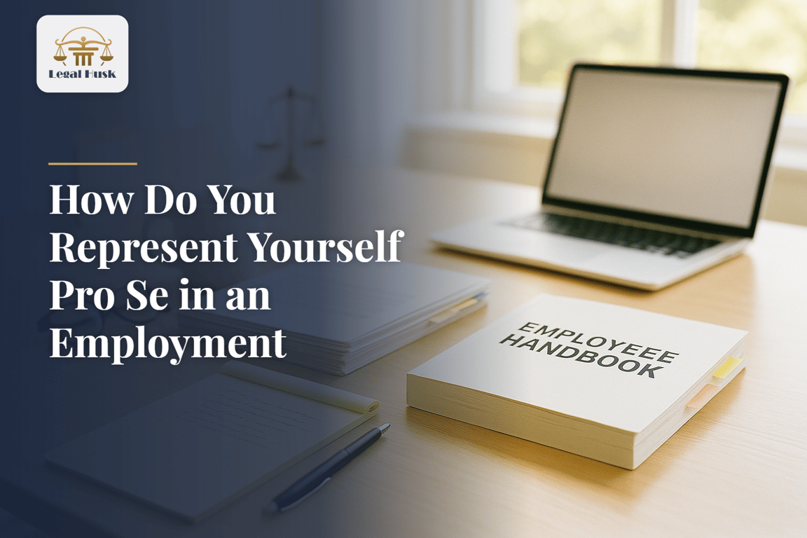 How Do You Represent Yourself Pro Se in an Employment Dispute?