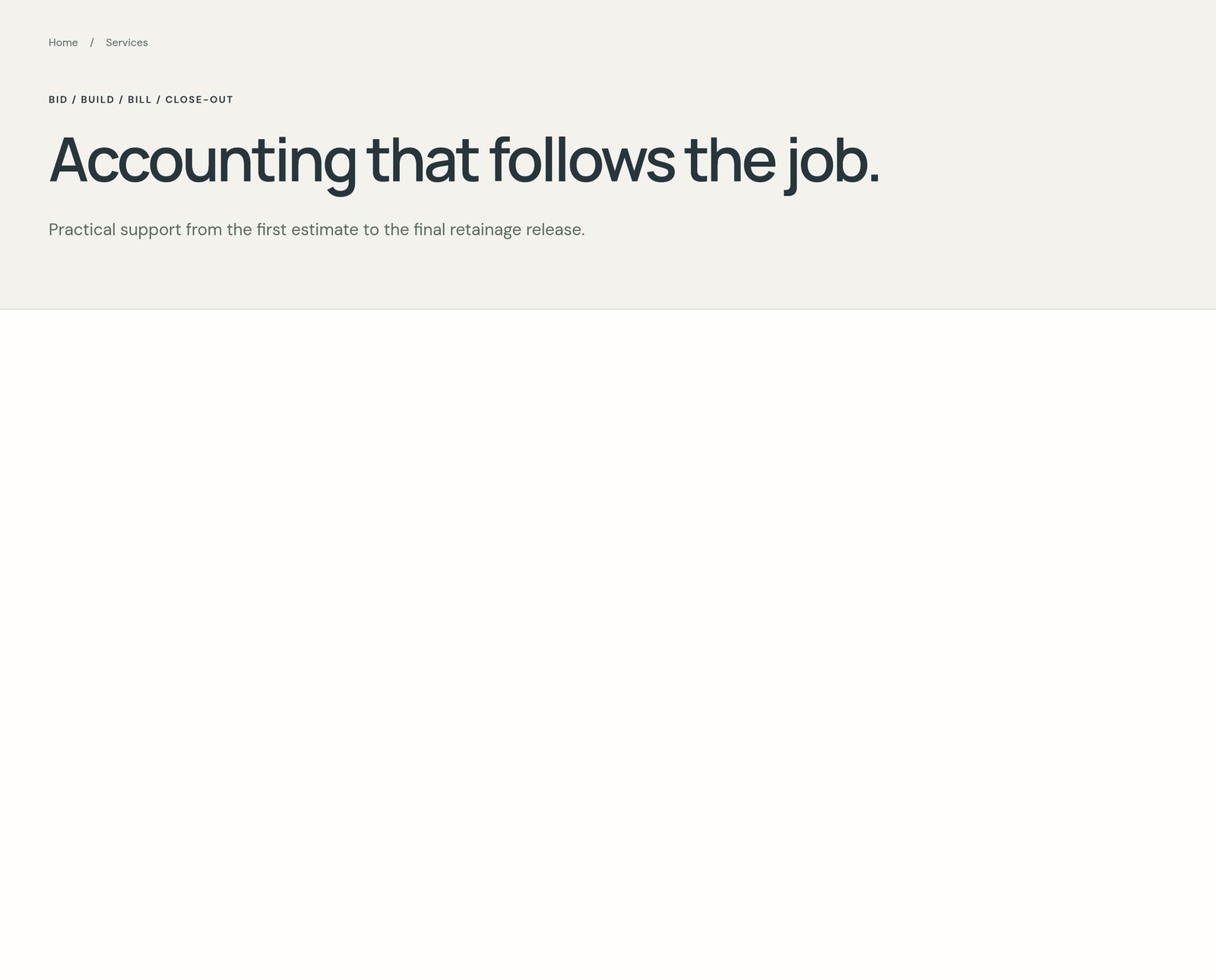 Rivermark | Inner page introduction component