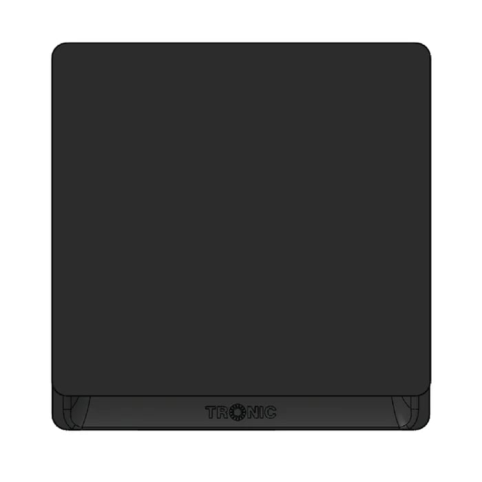Tronic Blank Cover Plate (Black)