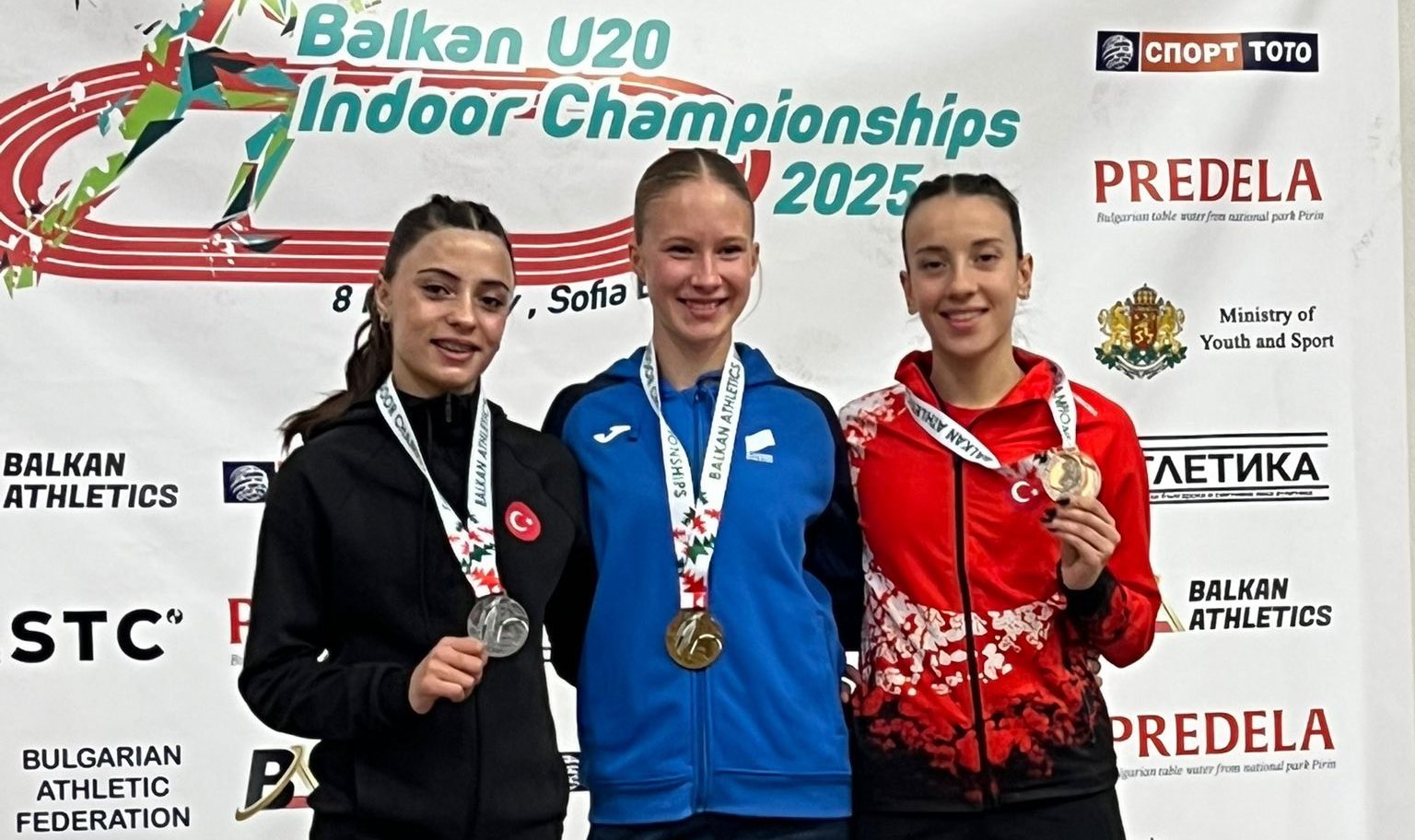 Ayça Fidanoğlu, U20 Balkan Üçüncüsü oldu