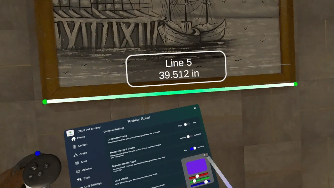 Reality Ruler — Screenshots, screen 1 of 5