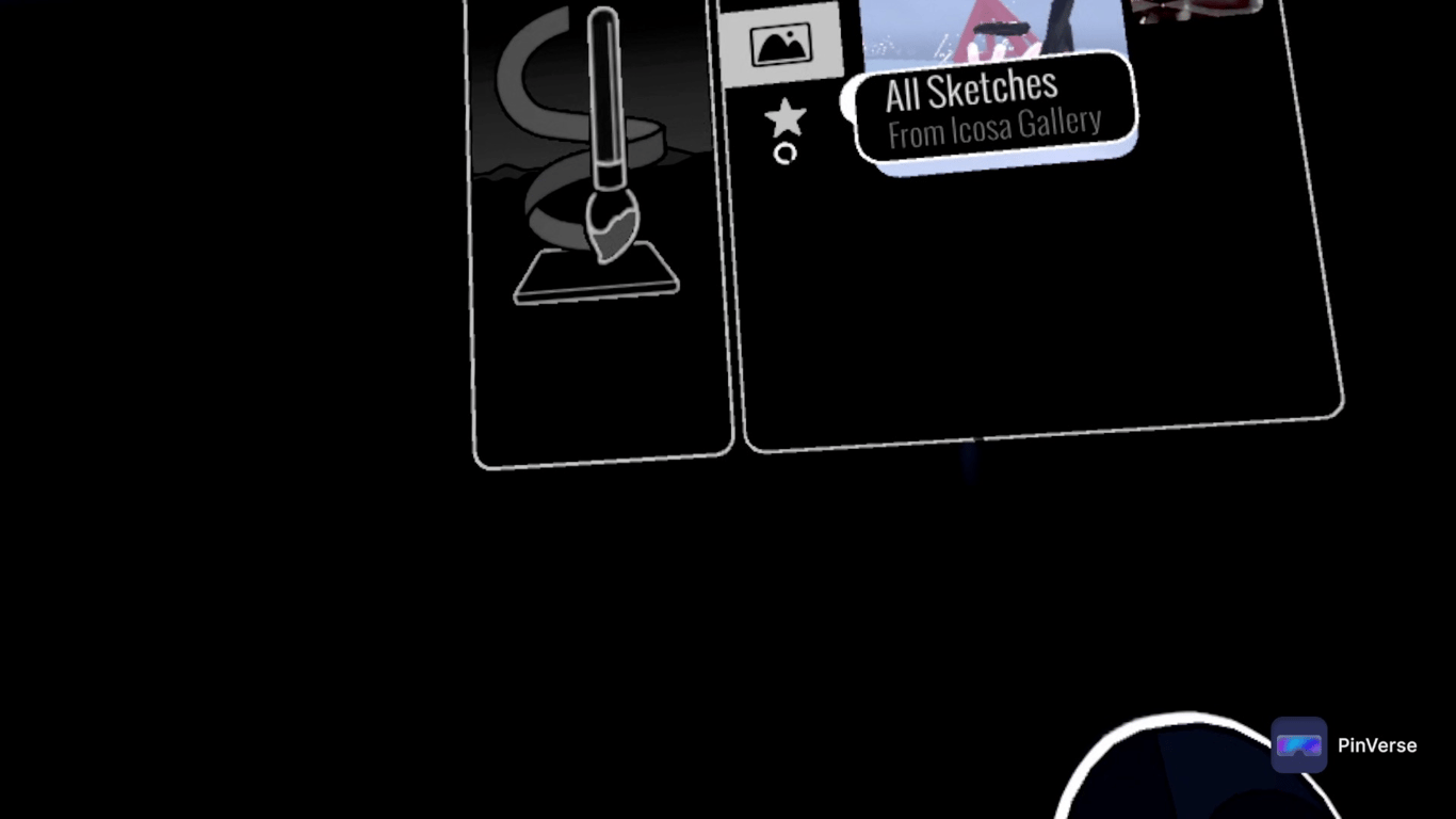 Open Brush - 3D Painting — Browse Categories, screen 1 of 5