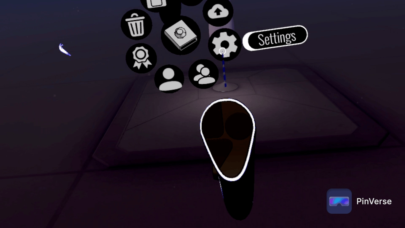 Open Brush - 3D Painting — Small Menu, screen 3 of 3