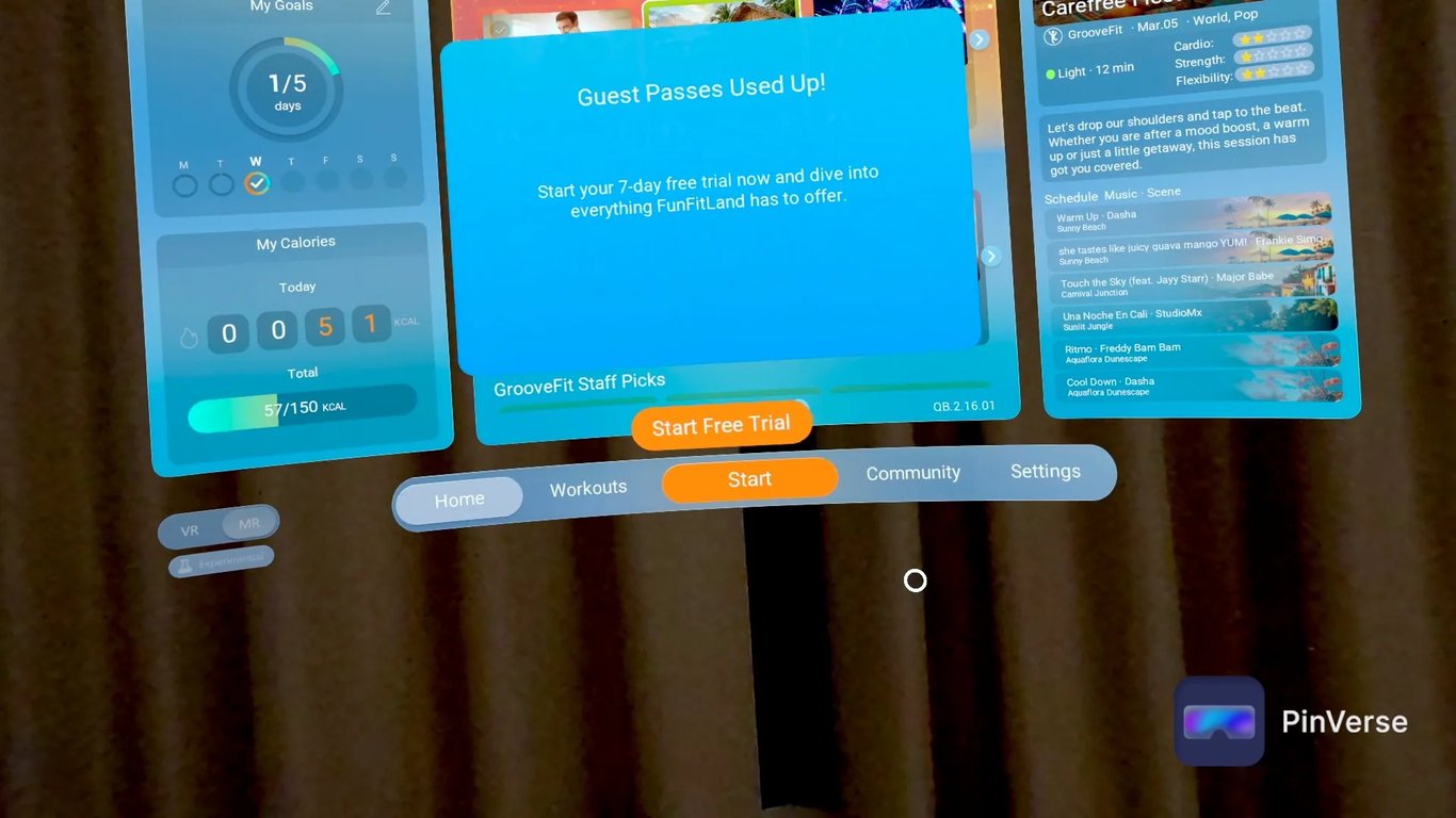 Funfitland — Browse Categories, screen 4 of 6