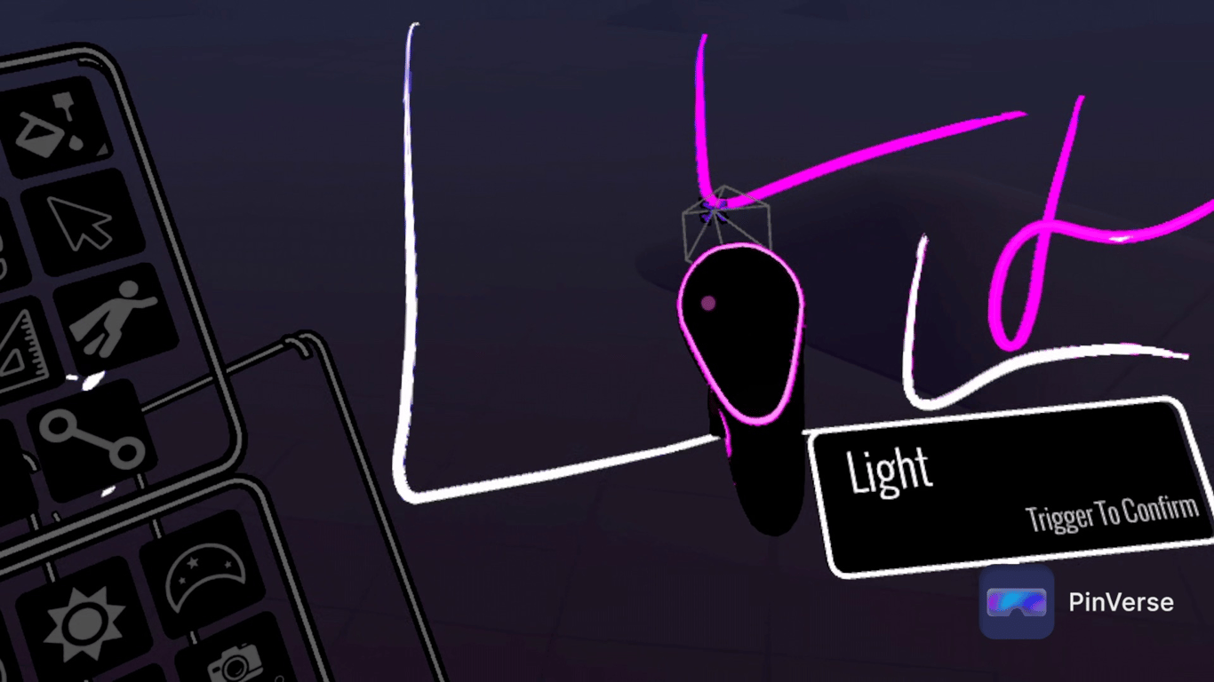 Open Brush - 3D Painting — Color Dropper, screen 1 of 2