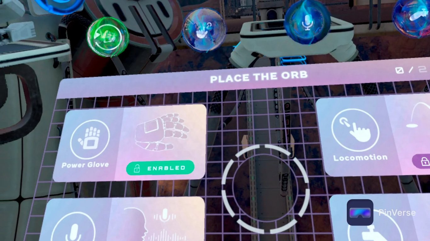 First Hand — Hand-Tracking Drone Fight, screen 3 of 3
