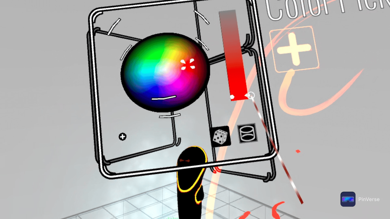 Open Brush - 3D Painting — Color Picker, screen 2 of 2