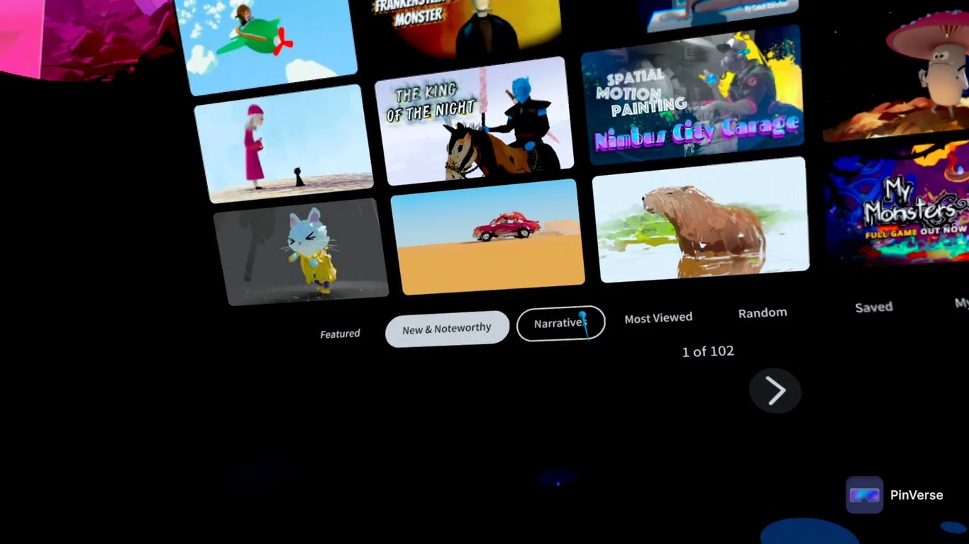 Theater Elsewhere — Browse Categories, screen 3 of 6