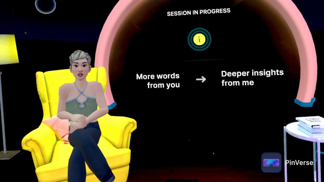 EvaAI — Guided reflection session, screen 3 of 3