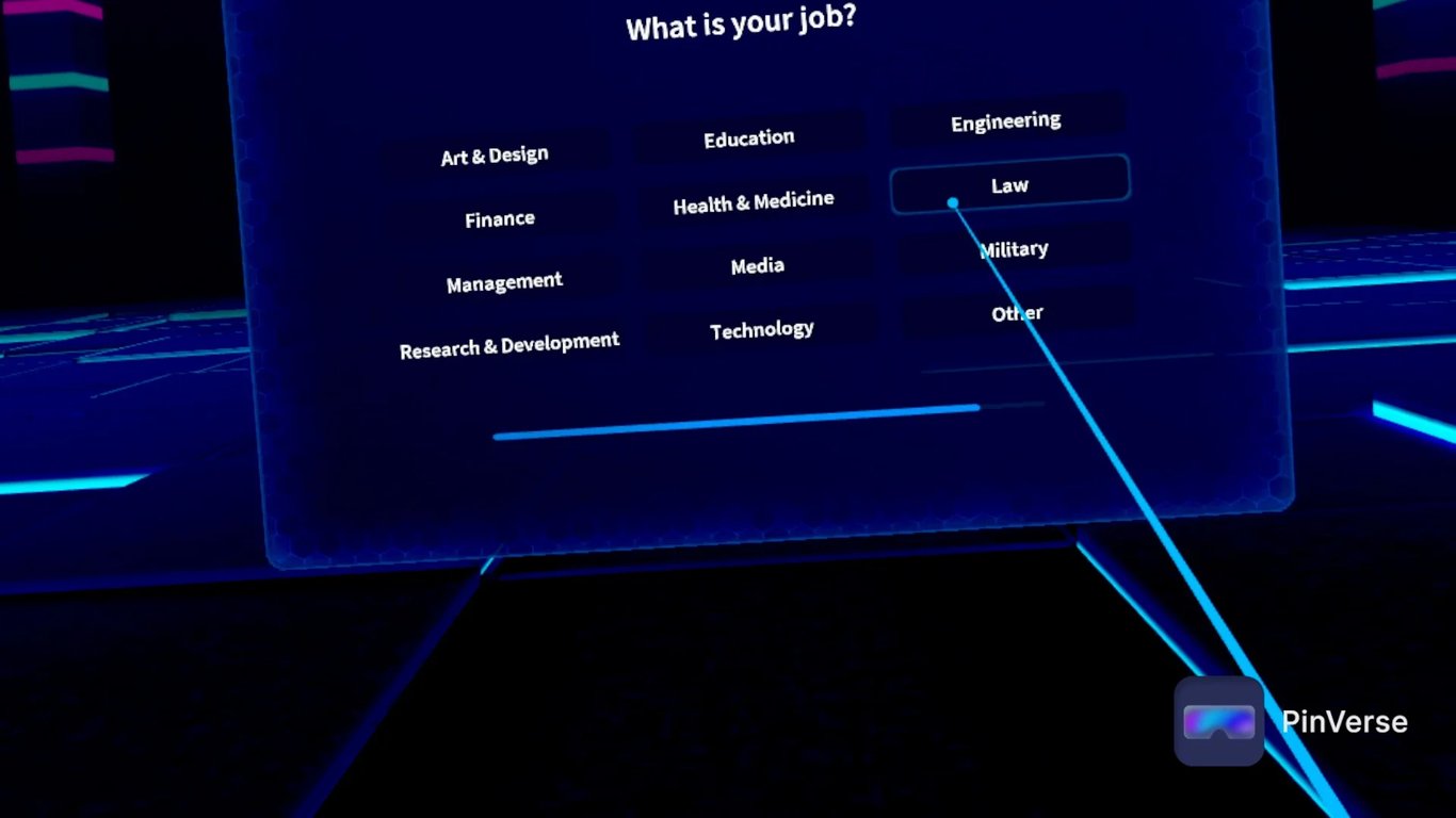Enhanced VR — Registration, screen 7 of 11