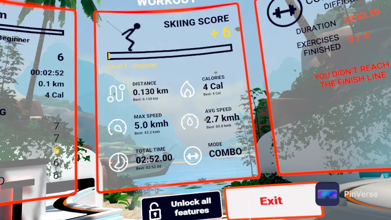 Holofit: Make Your Fitness Fun — Core Episode Experience, screen 1 of 6