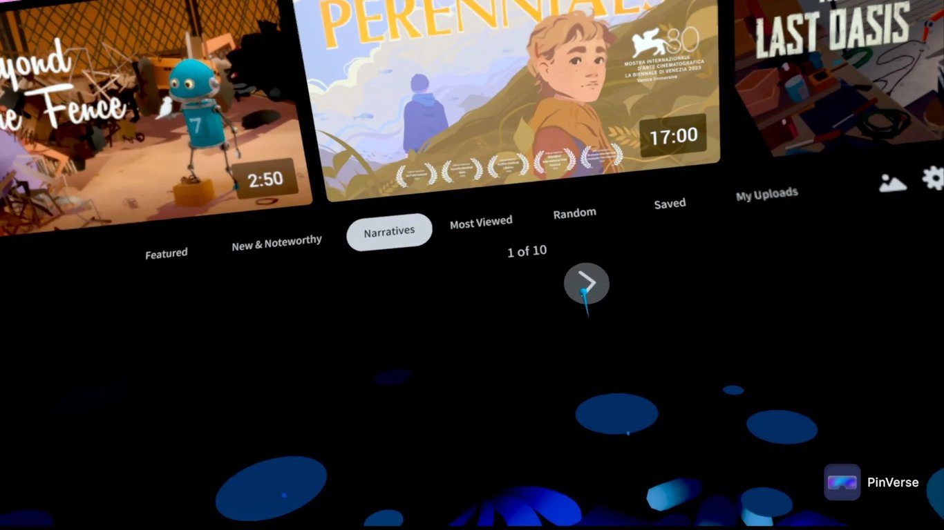 Theater Elsewhere — Browse Categories, screen 1 of 6
