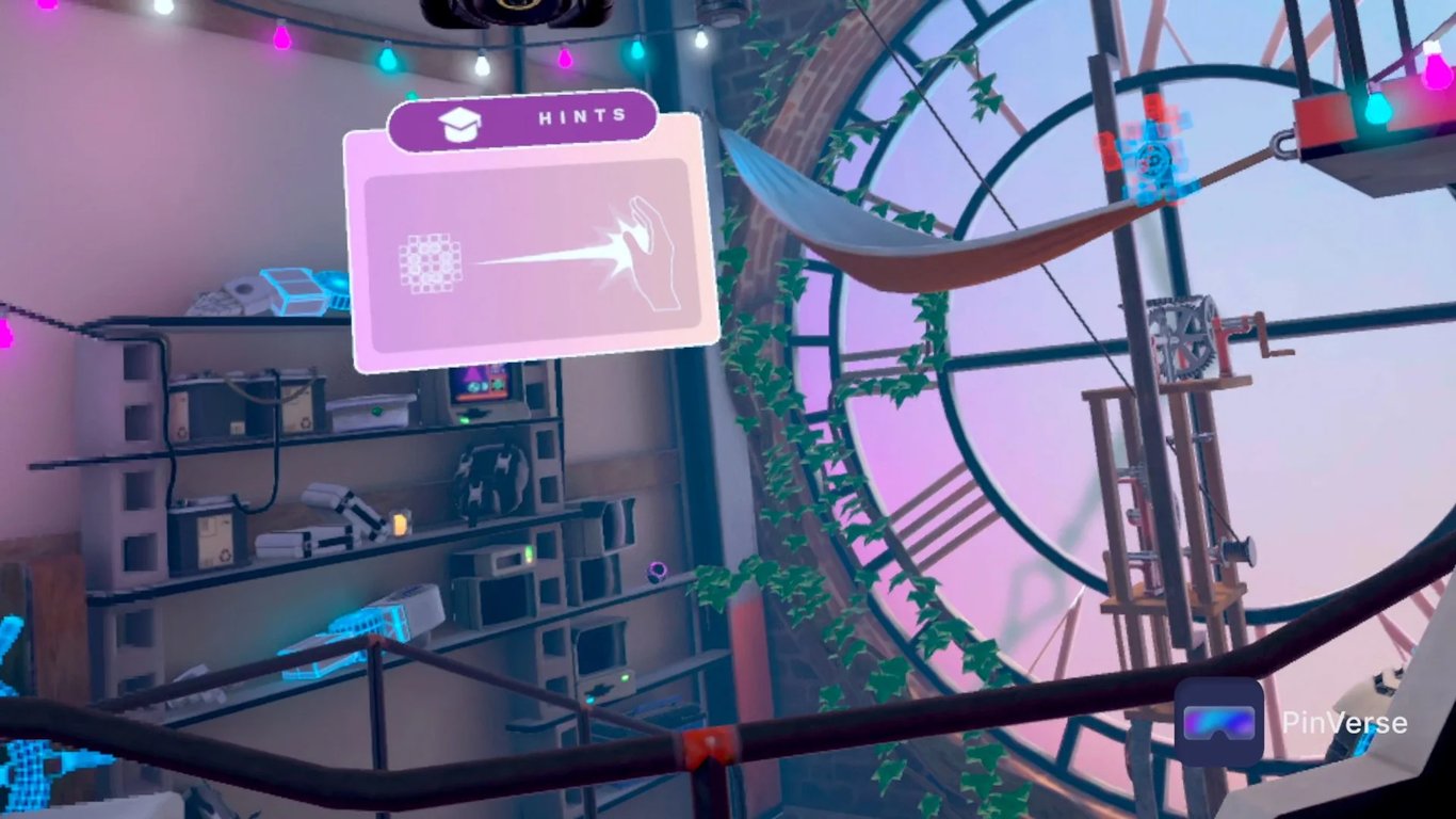 First Hand — Hand-Tracking Drone Fight, screen 2 of 3