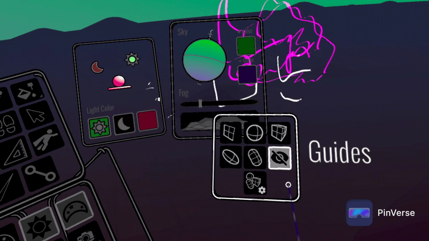 Open Brush - 3D Painting — Grids, screen 5 of 5