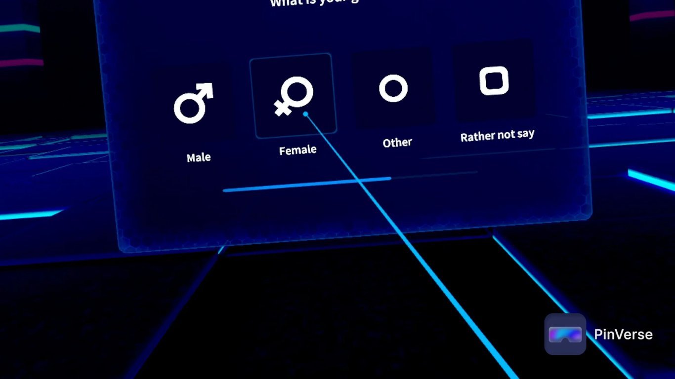 Enhanced VR — Registration, screen 5 of 11