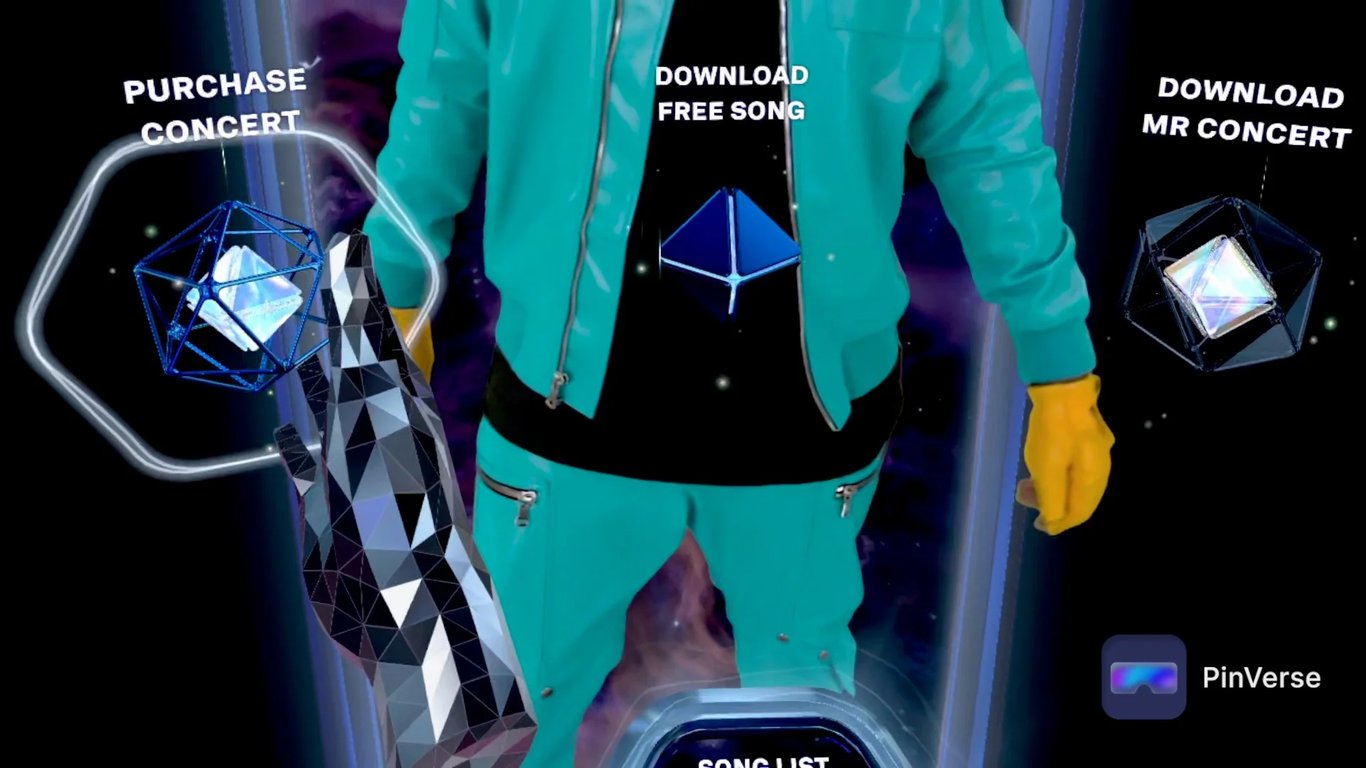 AMAZE VR Concerts — Content Preview & Selection, screen 4 of 6