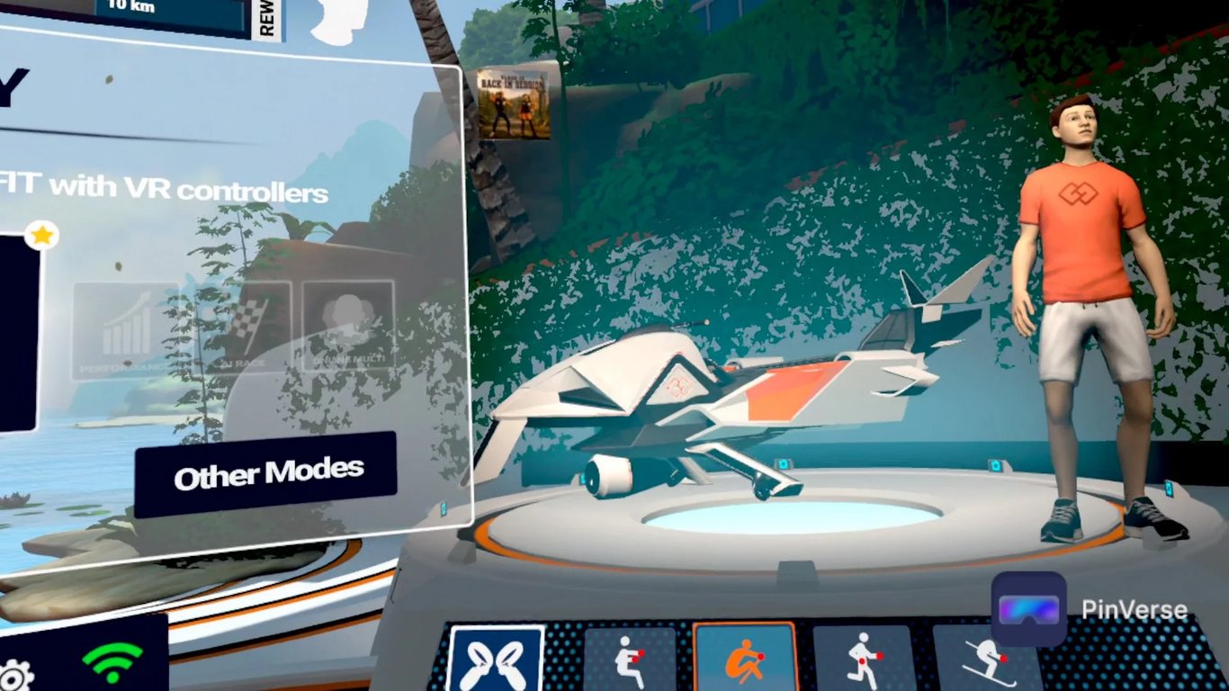 Holofit: Make Your Fitness Fun — Avatar Customization, screen 1 of 3