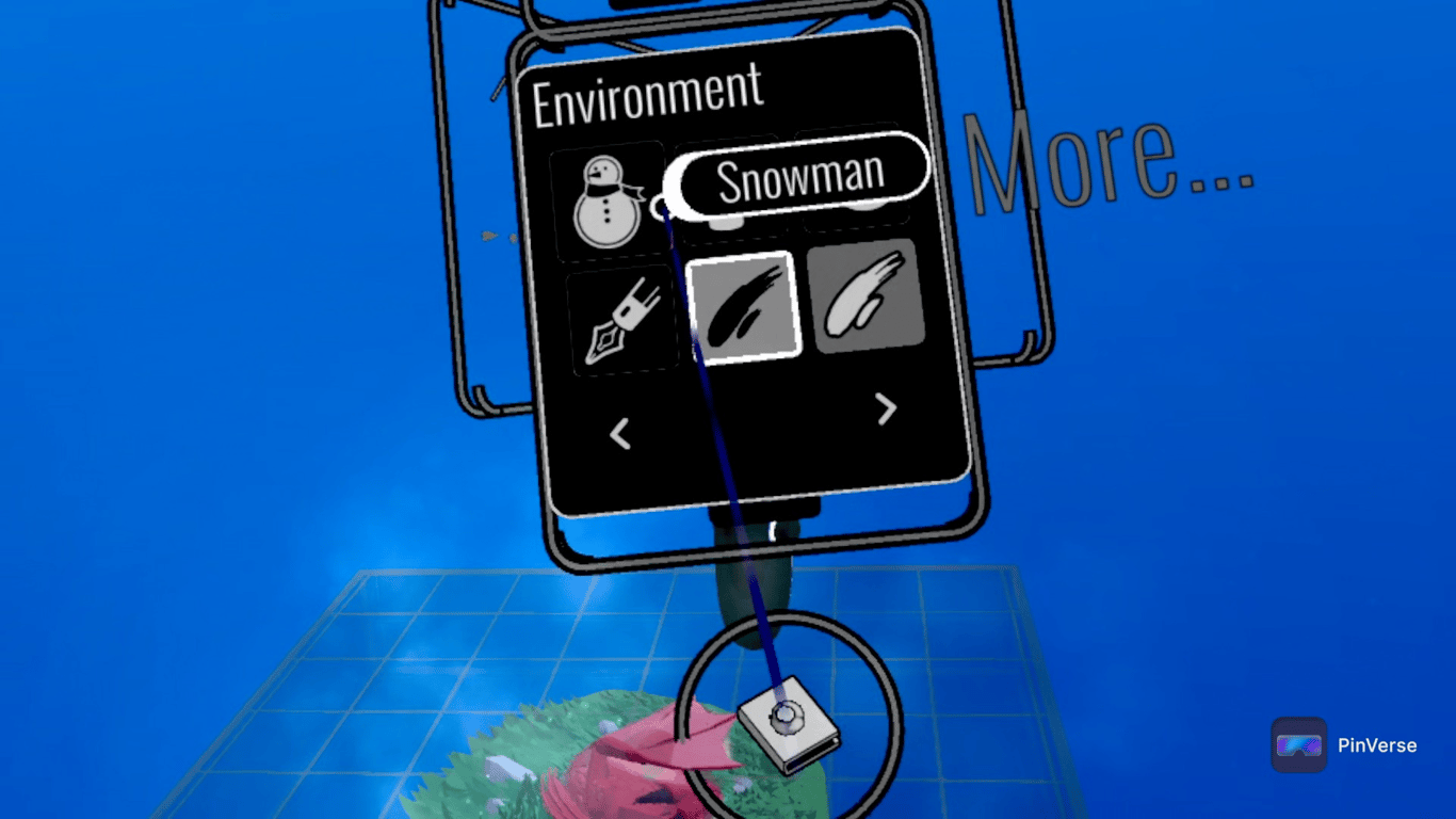 Open Brush - 3D Painting — Tools, screen 1 of 3