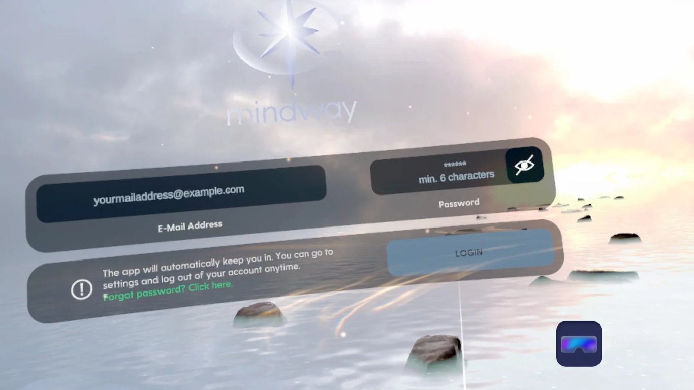 Mindway: Mindfulness Meditation, Sleep, ASMR — Registration, screen 5 of 6