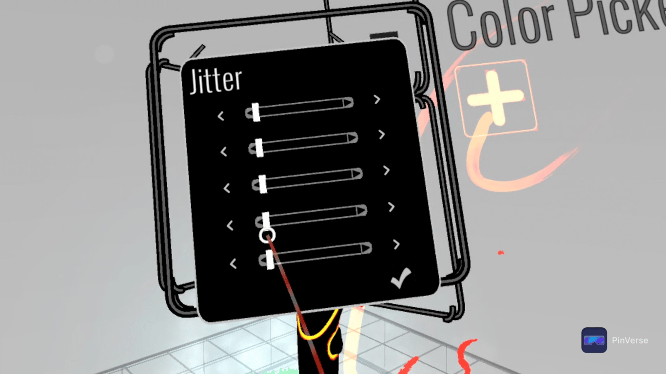 Open Brush - 3D Painting — Color Picker, screen 1 of 2