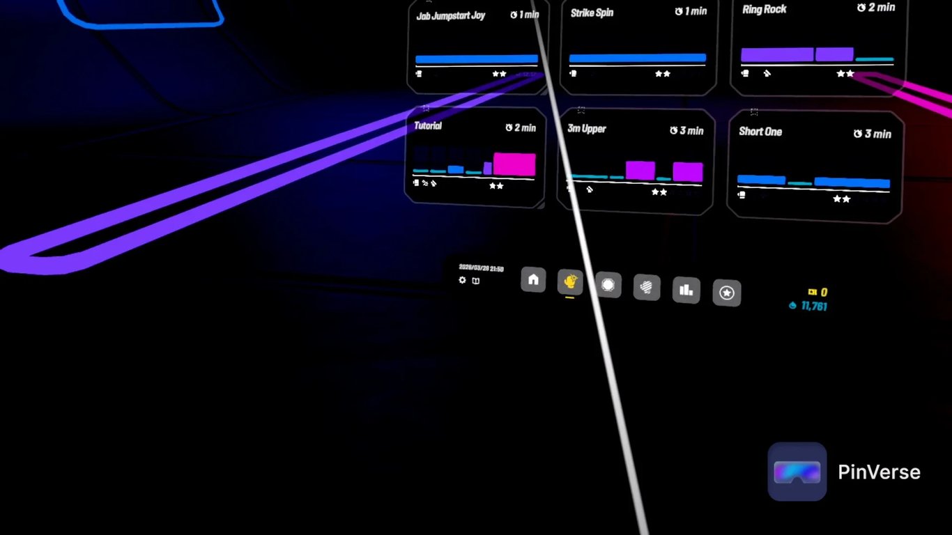 PUNCH FIT — Navigation, screen 2 of 6