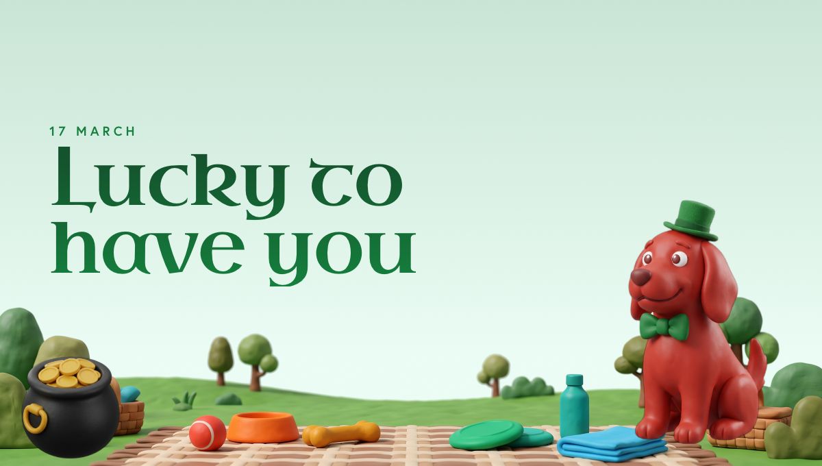 St Patrick's Day report card header